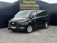 Used Ford Transit Custom Limited 136 HP (100 kW) 2024 Black Van