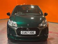 Used DS Automobiles DS3 Connected Chic 100 HP (73 kW) 2017 Green Hatchback
