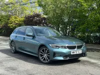 Used BMW 320 Sport Line 181 HP (133 kW) 2021 Blue Estate