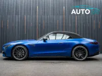 Used Mercedes SL43 AMG Premium Plus 381 HP (280 kW) 2023 Blue Cabriolet
