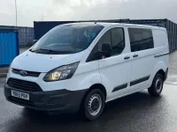 Used Ford Transit Custom 100 HP (73 kW) 2016 White Van