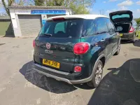 Used Fiat 500L Trekking 85 HP (62 kW) 2014 Green/white MPV