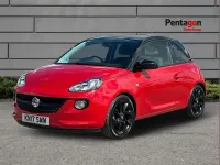 Used Vauxhall Adam 68 HP (50 kW) 2017 Red Hatchback