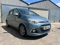 Used Hyundai i10 Premium 87 HP (63 kW) 2015 Blue Hatchback