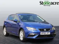 Used Seat Leon FR 130 HP (95 kW) 2020 Blue Hatchback