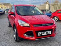 Used Ford Kuga Titanium 150 HP (110 kW) 2016 Red SUV
