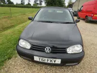 Used VW Golf S 1999 Black Cabriolet