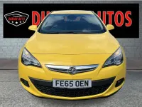 Used Vauxhall Astra GTC SRi 2015 Yellow Hatchback