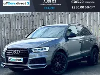 Used Audi Q3 Black Edition 150 HP (110 kW) 2017 Grey SUV