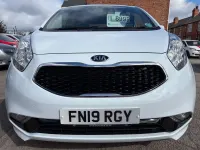 Used Kia Venga 125 HP (91 kW) 2019 White Hatchback