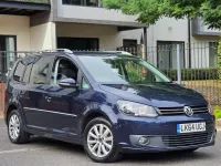 Used VW Touran Sportline 140 HP (102 kW) 2014 Blue MPV