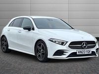 Used Mercedes A180 AMG Line Premium 136 HP (100 kW) 2023 White Hatchback