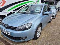 Used VW Golf VII Match 105 HP (77 kW) 2012 Blue Hatchback