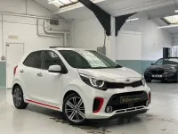 Used Kia Picanto GT-Line S 83 HP (61 kW) 2018 White Hatchback