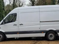 Used Mercedes Sprinter 140 HP (102 kW) 2017 White Van