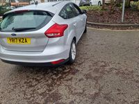 Used Ford Focus Zetec 120 HP (88 kW) 2017 Silver Hatchback
