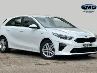Käytetty Kia Ceed 118 HP (86 kW) 2019 Valkoinen Viistoperä