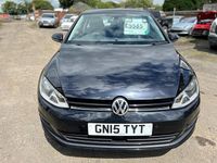 Used VW Golf VII Match 125 HP (91 kW) 2015 Black Hatchback