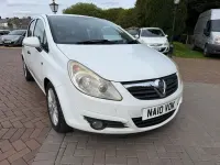 Used Vauxhall Corsa 2010 White Hatchback