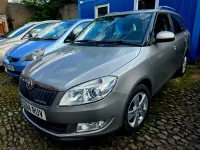 Used Skoda Fabia GreenLine 75 HP (55 kW) 2014 Beige Hatchback
