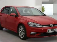 Used VW Golf VII GT 150 HP (110 kW) 2018 Red Hatchback