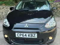 Used Mitsubishi Mirage 79 HP (58 kW) 2014 Black Hatchback