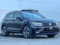 Used VW Tiguan R-line 150 HP (110 kW) 2019 Black SUV