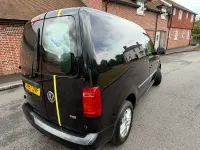 Used VW Caddy Highline 102 HP (75 kW) 2017 Black MPV