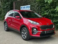 Used Kia Sportage 130 HP (95 kW) 2019 Red SUV