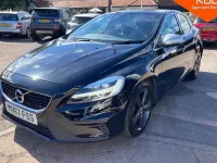Used Volvo V40 R-Design 122 HP (89 kW) 2017 Black Hatchback