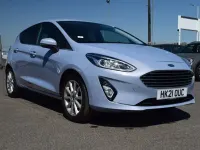 Usado Ford Fiesta Titanium 2021 Azul Citadino