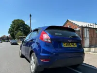 Used Ford Fiesta Zetec 2016 Blue Hatchback