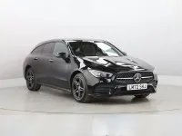 Used Mercedes CLA250e Shooting Brake AMG line 218 HP (160 kW) 2022 Black Estate