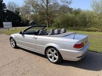 Begagnad BMW 318 Cabriolet Performance 2004 Silver Cab