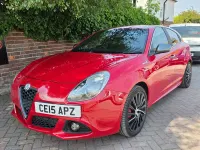 Used Alfa Romeo Giulietta Quadrifoglio Verde 2015 Red Hatchback