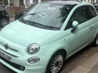 Used Fiat 500 Lounge 69 HP (50 kW) 2020 Green Hatchback