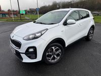 Begagnad Kia Sportage 2019 Vit SUV
