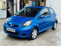 Used Toyota Aygo 2009 Blue Hatchback