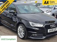 Begagnad Audi A1 S-Line 2018 Svart Halvkombi