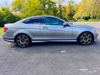 Begagnad Mercedes C220 AMG 2013 Silver