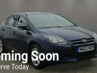 Used Ford Focus Zetec 2012 Blue Hatchback