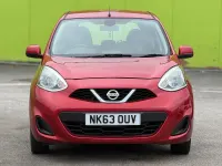 Used Nissan Micra Acenta 2013 Red Hatchback