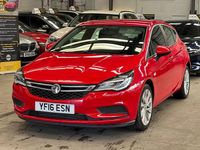 Used Vauxhall Astra 2016 Red Hatchback