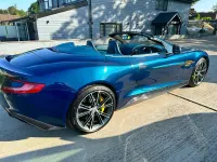 Used Aston Martin Vanquish 565 HP (415 kW) 2013 Blue Cabriolet