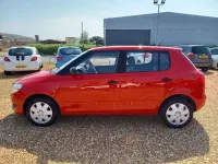Used Skoda Fabia 2011 Red Hatchback