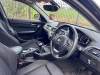 Used BMW 118 Sport Line 136 HP (100 kW) 2018 Black Hatchback