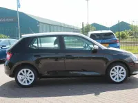 Used Skoda Fabia Colour Edition 94 HP (69 kW) 2018 Black magic pearlescent Hatchback