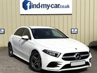 Used Mercedes A180 AMG Line Premium 116 HP (85 kW) 2018 White Hatchback