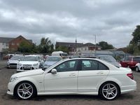 Begagnad Mercedes C220 2011 Vit Sedan