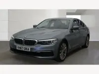 Used BMW 530 Comfort Edition 2017 Blue Sedan